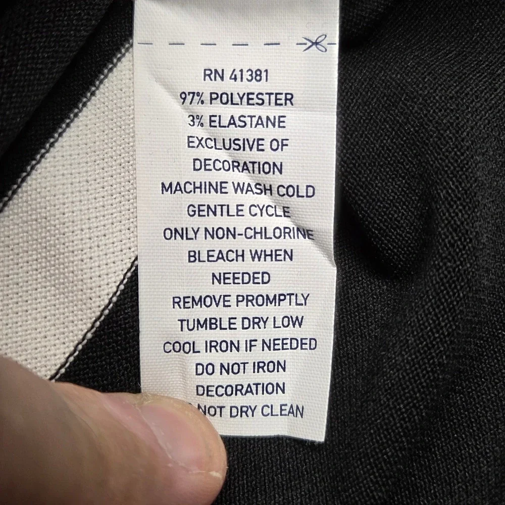 Polo Ralph Lauren Performance Black White Striped SS Polo Shirt Mens XL